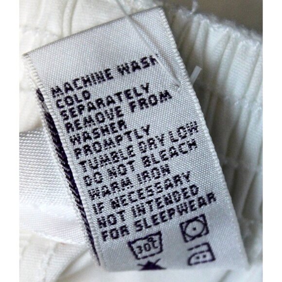 NEW VTG 2001 Gymboree Summer Fun White Denim Shorts sz 3 Embroidered Red Flowers - Picture 7 of 7